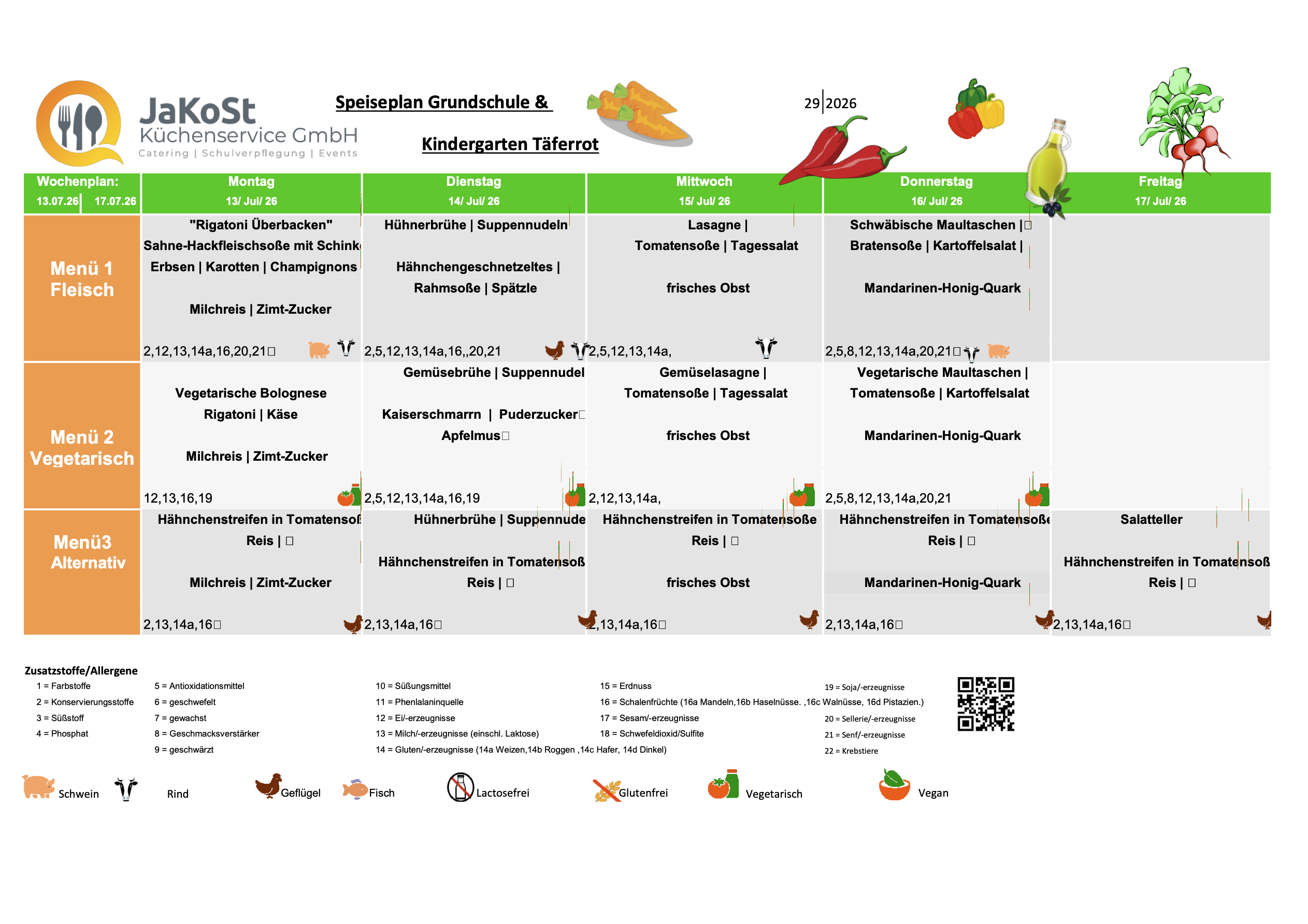 Speiseplan Taeferrot KW 29 1